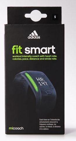 adidas FIT SMART tracker aktywności Small czarny
