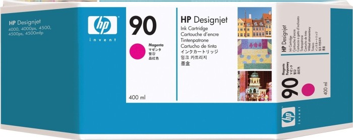 HP Tinte 90 magenta hohe Kapazität