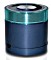 Conceptronic Travel Stereo Speaker blau (CLLSPK30BTB)
