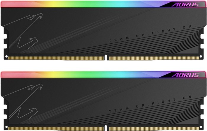 GIGABYTE AORUS RGB Memory DIMM Kit 32GB, DDR5-6000, CL40-40-40-76, on-die ECC (ARS32G60D5R)