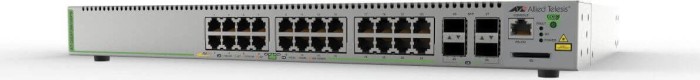 Allied Telesis CentreCOM GS970M Rack Gigabit Managed switch, 24x RJ-45, 4x SFP, 370W PoE+