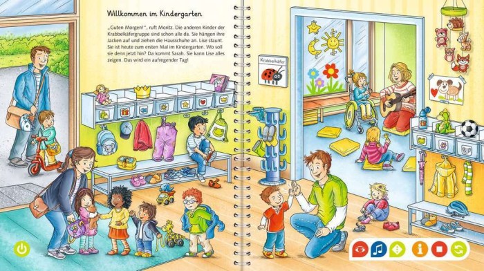Ravensburger tiptoi Buch: Mein Wörter-Bilderbuch: Kindergarten