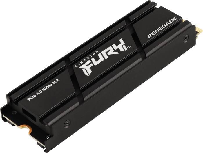 Kingston FURY RENEGADE SSD 2TB, M.2 2280 / M-Key / PCIe 4.0 x4, chłodnica