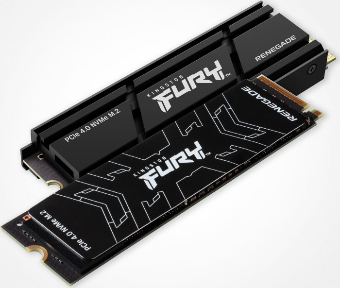 Kingston FURY RENEGADE SSD 2TB, M.2 2280 / M-Key / PCIe 4.0 x4, chłodnica