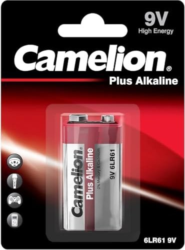 Camelion Plus Alkaline 9V-Block, Shrink-Pack