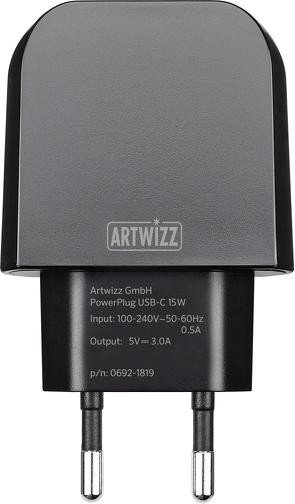 Artwizz PowerPlug USB-C 15W schwarz