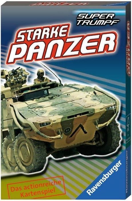 Ravensburger 20306 Quartett Starke Panzer 
