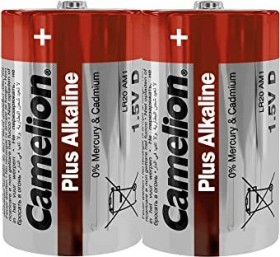 Camelion Plus Alkaline Mono D, 2er-Shrink-Pack