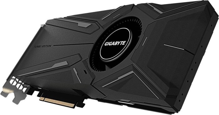 GIGABYTE GeForce RTX 2080 Ti Turbo 11G (Rev. 1.0), 11GB GDDR6, HDMI, 3x DP, USB-C