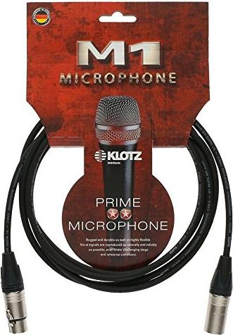 Mikrofonkabel Klotz M1 10 m Mikrofon Kabel Mikrofon-Kabel NEU 