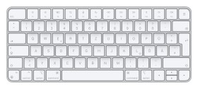 Apple Magic Keyboard 2021, silber, DE (MK2A3D/A)