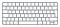 Apple Magic Keyboard 2021, silber, DE (MK2A3D/A)