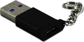 Inter-Tech USB-C Adapter, USB-A 3.0 [Stecker] auf USB-C 3.0 [Buchse]