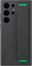 Samsung Silicone Grip Case für Galaxy S23 Ultra schwarz