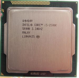 Intel Core i5-2500K, 4C/4T, 3.30-3.70GHz, box