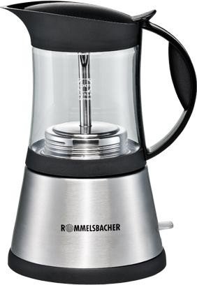 Rommelsbacher EKO 376/G Elektrischer Espressokocher