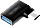 LogiLink USB 3.0 Adapter, USB-C 3.0 [Stecker] auf USB-A 3.0 [Buchse], horizontal gewinkelt 90° (AU0055)