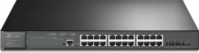 TP-Link SG3400 JetStream Rackmount Gigabit Managed Switch, 24x RJ-45, 4x SFP+, 384W PoE+
