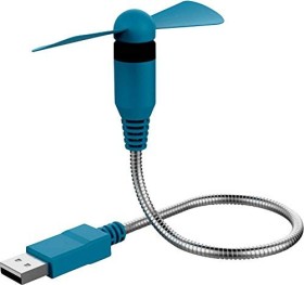 Ultron RealPower USB mini Tischventilator blue (335265)