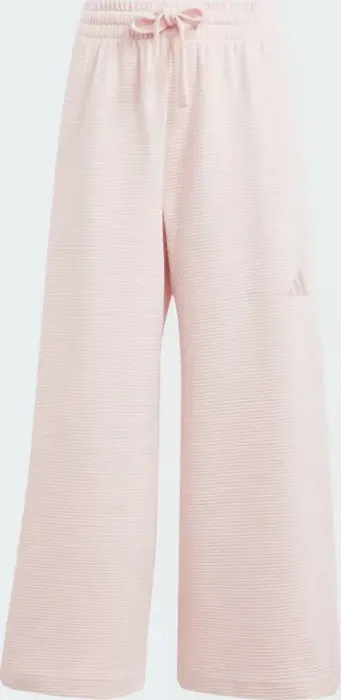 adidas All SZN Rib Wide Leg Hose 7/8 sandy pink (Damen)