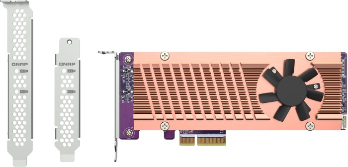 QNAP QM2 Expansion Card, 2x M.2 PCIe, PCIe 2.0 x4