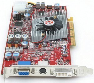 connect3D Radeon 9800 Pro, 256MB DDR2, DVI, wyjście TV