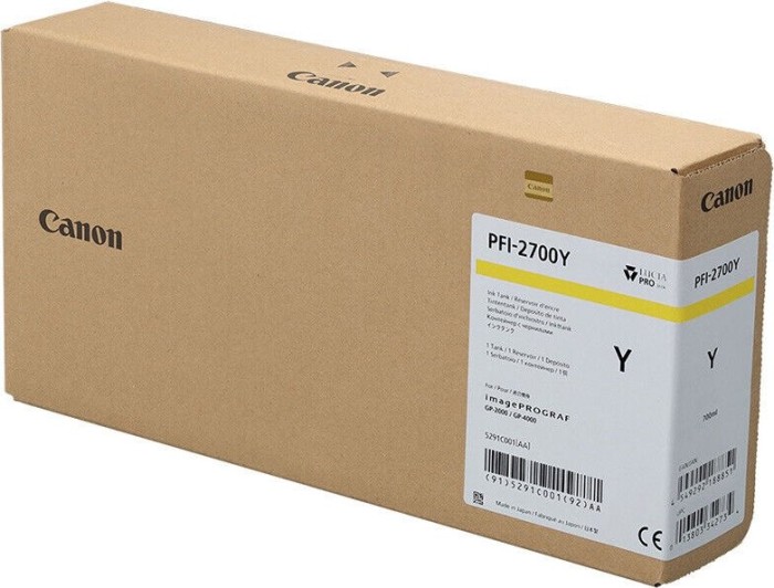 Canon Tinte PFI-2700Y gelb