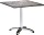 Best Freizeitmöbel Maestro folding table 80x80cm silver/concrete (43548854)