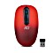 Act Wireless Mouse 1200dpi czerwony, USB (AC5115)