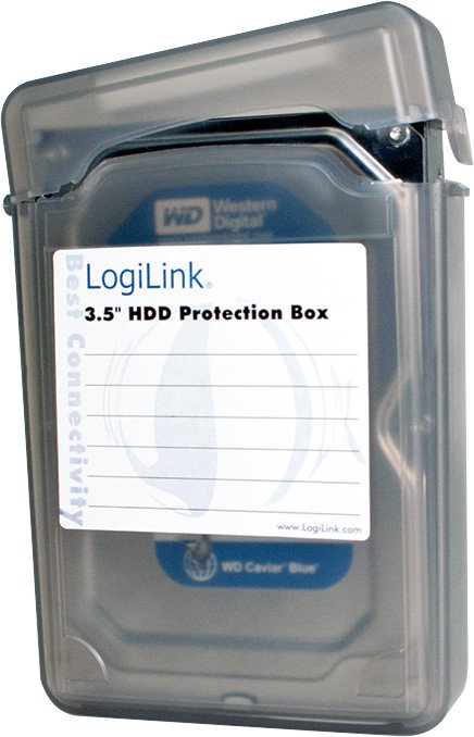 LogiLink dyski twarde ochrona-Box 3.5", czarny