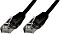 MicroConnect patch cable, Cat6, U/UTP, RJ-45/RJ-45, 0.4m, black (UTP6004S)