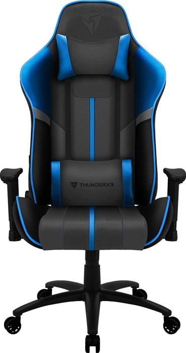 Thunder X3 BC3 BOSS Gamingstuhl Ocean Grey Blue, grau/blau