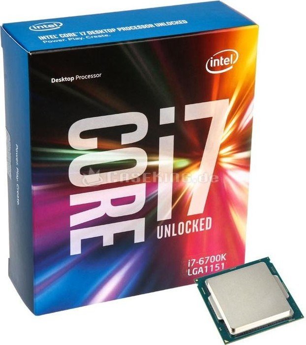 Intel Core i7-6700K, 4C/8T, 4.00-4.20GHz, boxed ohne Kühler