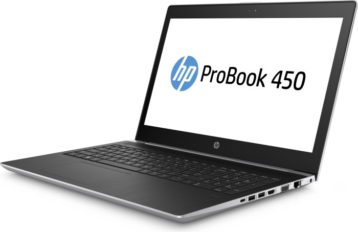 HP ProBook 450 G5 srebrny, Core i5-8250U, 8GB RAM, 256GB SSD, GeForce 930MX, DE