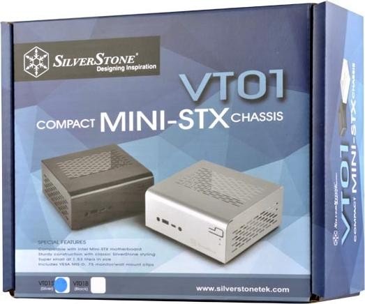 SilverStone Vital VT01 czarny, mini-STX