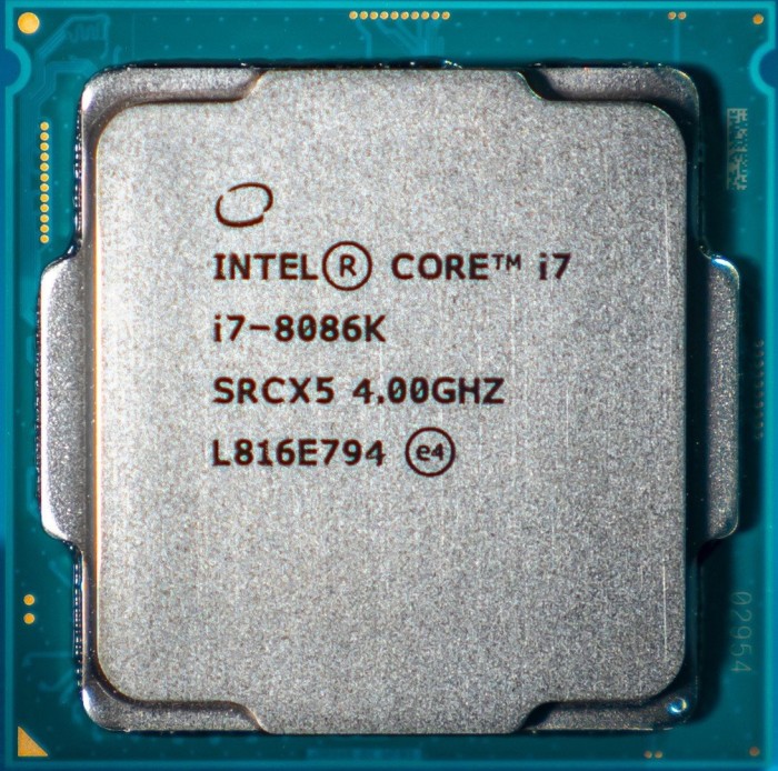 Intel Core i7-8086K Limited Edition, 6C/12T, 4.00-5.00GHz, tray