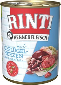 Finnern Rinti Kennerfleisch Geflügelherzen 9.6kg (12x 800g)