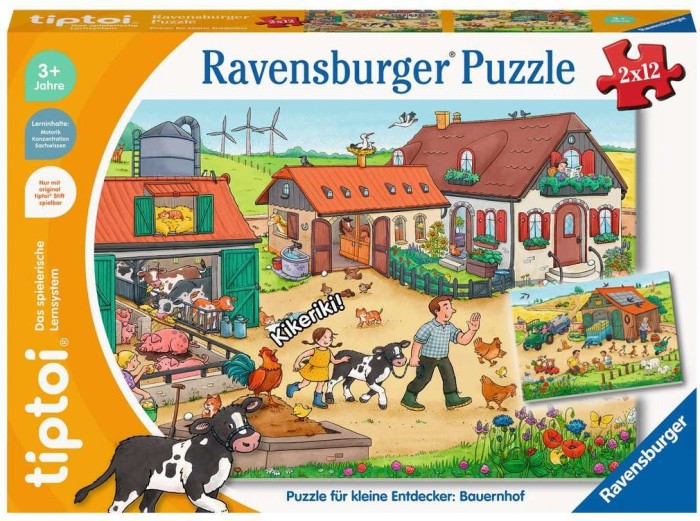 Ravensburger tiptoi Puzzle: Puzzle für kleine Entdecker