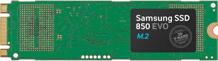 Samsung SSD 850 EVO 250GB, M.2 2280 / B-M-Key / SATA 6Gb/s (MZ-N5E250BW)