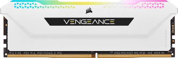 Corsair Vengeance RGB PRO SL weiß DIMM Kit 32GB, DDR4-3600, CL18-22-22-42