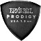 Ernie piłka Black Large Shield Prodigy Pick, 1.5mm, 6-Pack (P09332)