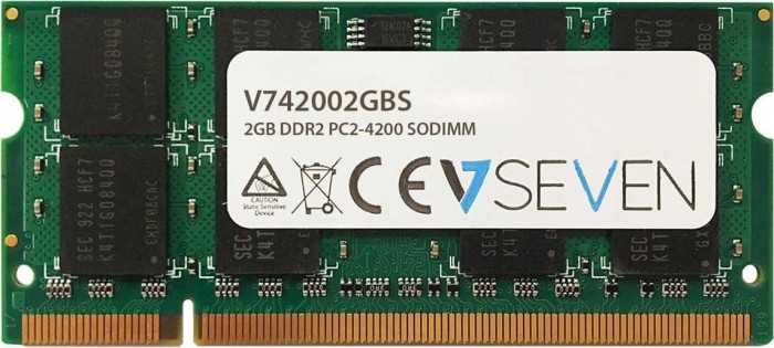 V7 SO-DIMM 2GB, DDR2-533, CL5