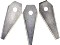 Bosch DIY Indego noże zapasowe, 3 sztuki (F016800321)