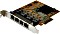 StarTech LAN-Adapter, 4x RJ-45, PCIe x4 (ST1000SPEX43)
