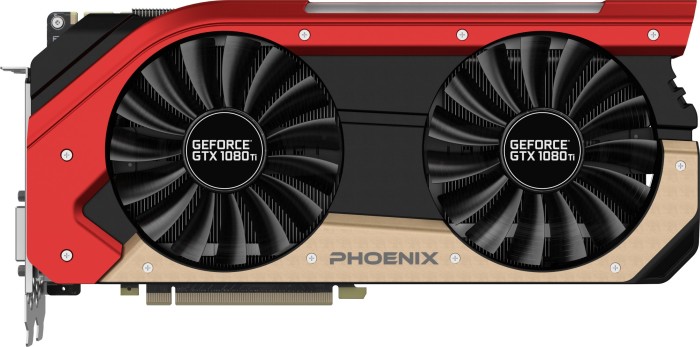 Gainward GeForce GTX 1080 Ti Phoenix, 11GB GDDR5X, DVI, HDMI, 3x DP