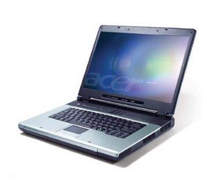 Acer Aspire 1524WLMi, Athlon 64 3400+, 512MB RAM, 60GB HDD, GeForce FX Go 5700, DE
