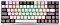 Epomaker EP84 grey/white, LEDs RGB, Gateron YELLOW, hot-swap, USB, US