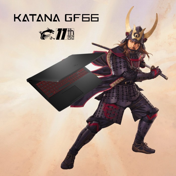 MSI Katana GF66 11UG-220 Core Black, Core i7-11800H, 16GB RAM, 512GB SSD, GeForce RTX 3070, DE