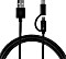 4smarts ComboCord Micro-USB & USB Type-C Cable schwarz (468548)