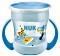 NUK mini Magic Cup kubek do picia z Trinkrand i pokrywka Ameise niebieski, 160ml (10255605)